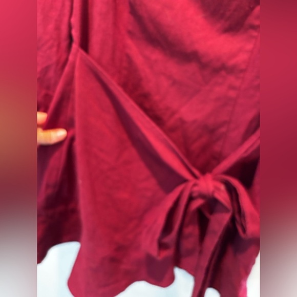 Princess Polly Red Sheath Mini Dress with Bishop Sleeves short fall euro summer - Picture 12 of 14